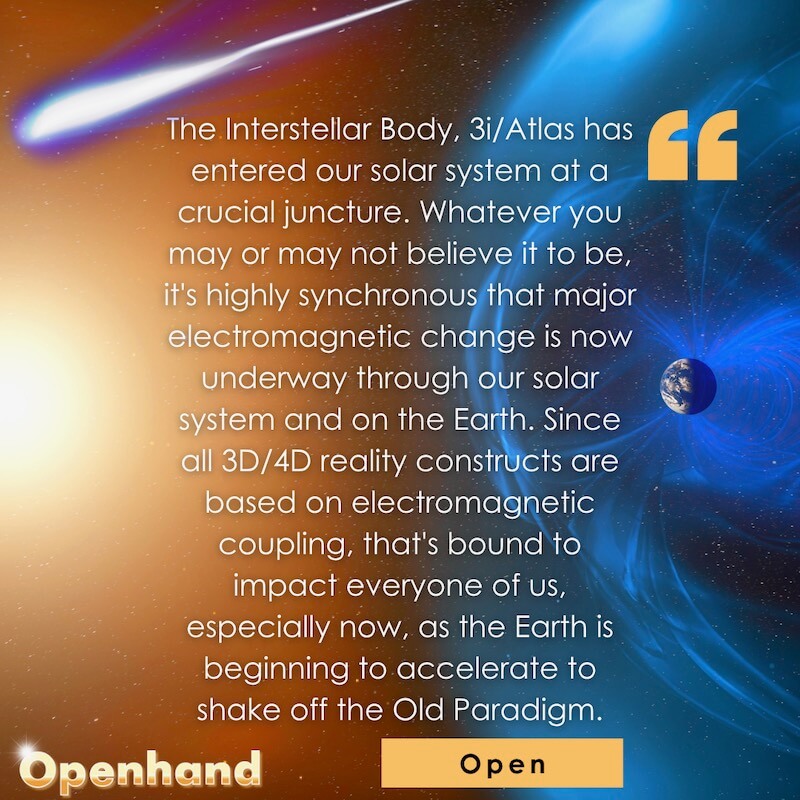 3i/Atlas signals Shift Inflexion Point by Openhand
