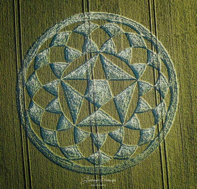 5D Cyrstalline Grid Crop Circle Intuited by Openhand 5D Cyrstalline Grid Crop Circle Intuited by Openhand