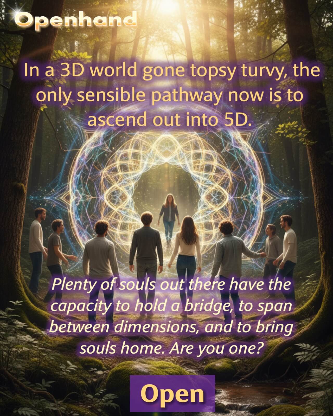 Becoming the Bride Between Worlds by Openhand