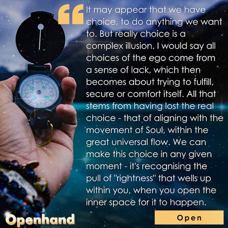 Choice and the Soul by Openhand