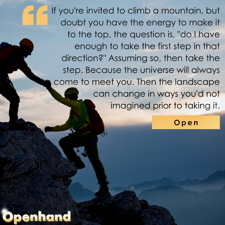 Spiritual Creativity: First Step by Openhand