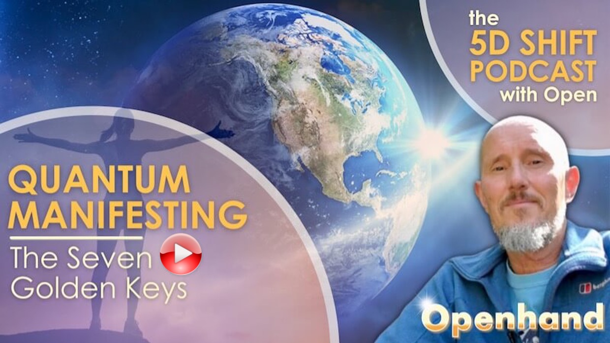 Quantum Manifesting Podcast (play button) | Openhand