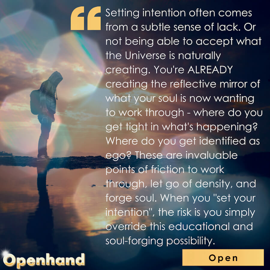 Setting Intention? with Openhand