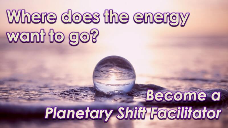 Planetary Shift Facilitator with Openhand