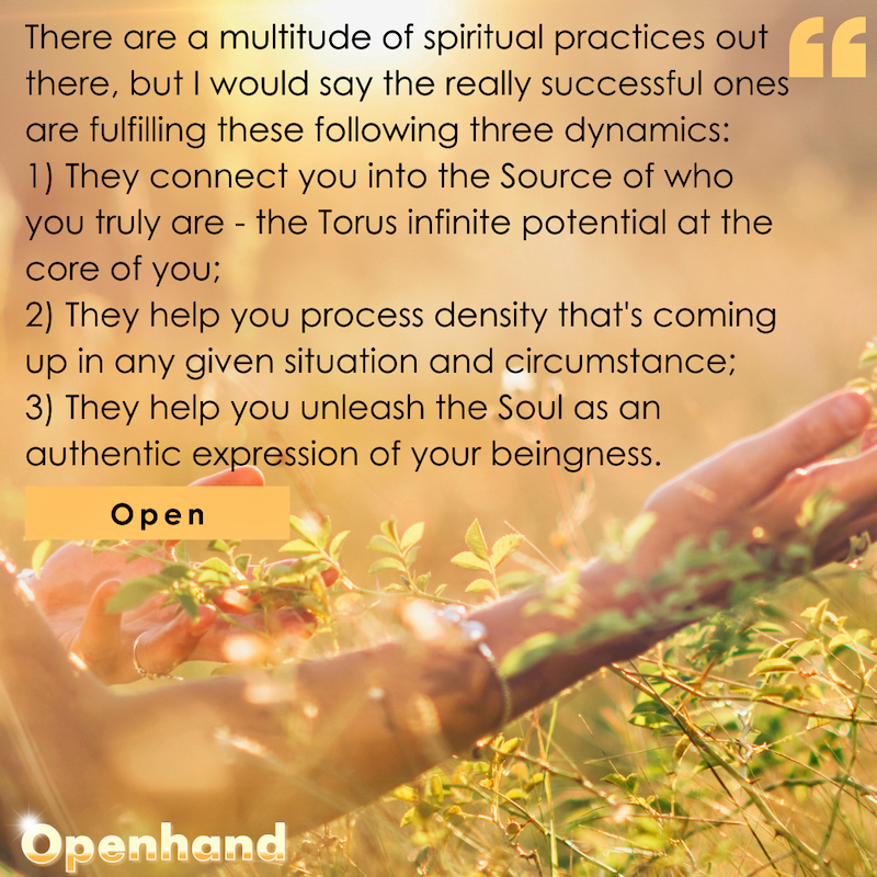 Successful Spiritual Practice by Openhand