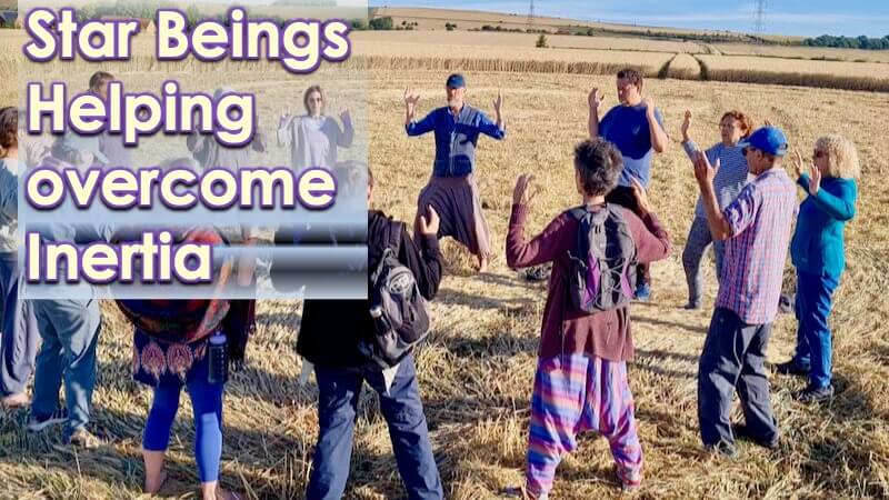 Star Beings Overcoming Inertia with Openhand