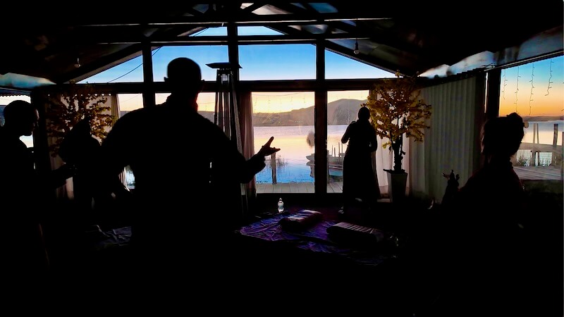 Titicaca 26: Dancing at Sundown | Openhand