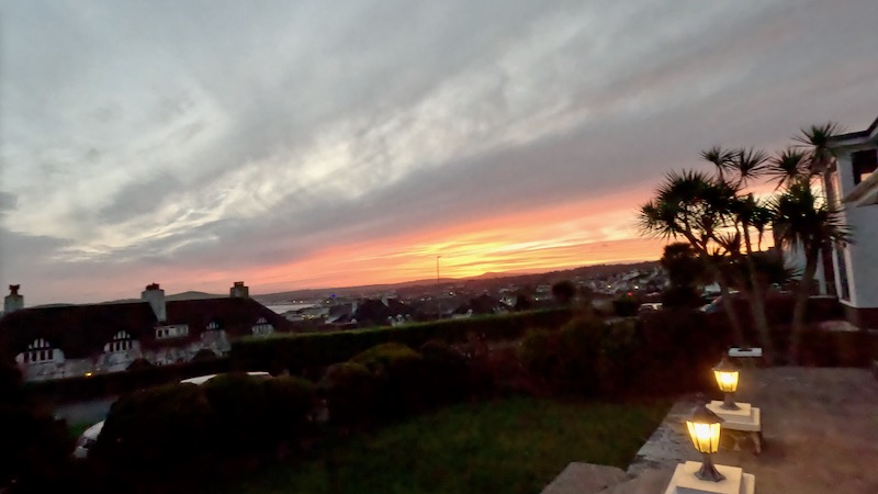 Sunset Isle of Man