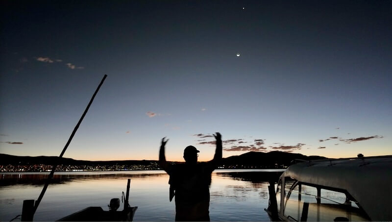 Titicaca 26: Venus on the Moon | Openhand