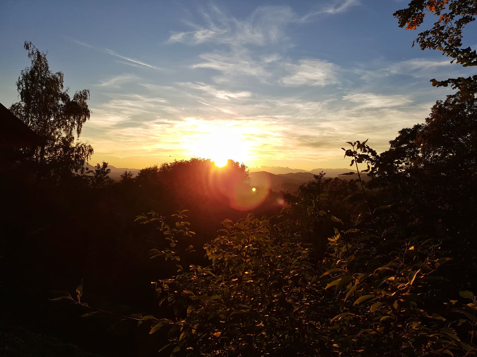 equinox sunset