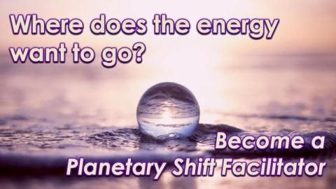 Planetary Shift Facilitator with Openhand